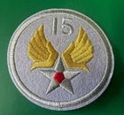 USAAF 15TH AIR FORCES FELT SHOULDER PATCH
