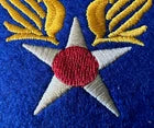 ARMY AIR FORCES FELT SHOULDER PATCH