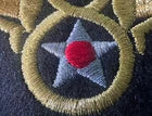 US ARMY AIR FORCES 8TH AIR FORCE STUBBY WING FELT PATCH