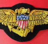 US NAVAL AVIATOR’S GOLD BULLION PILOT WING
