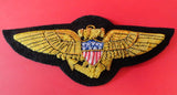 US NAVAL AVIATOR’S GOLD BULLION PILOT WING