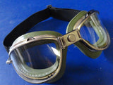SKYWAY FLYING GOGGLES WITH OD COLORED FACE CUSHIONS