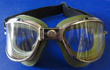 SKYWAY FLYING GOGGLES WITH OD COLORED FACE CUSHIONS