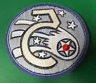 5TH ARMY AIR FORCES A-2 JACKET BREAST PATCH 5 INCH