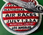1933 NATIONAL AIR RACES CHENILLE BREAST PATCH