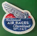 1938 NATIONAL AIR RACES CHENILLE BREAST PATCH