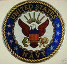 U.S. NAVY DECAL LARGE