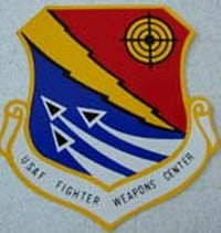 USAF FIGHTER WEAPONS DECAL 6 INCH