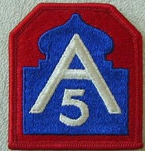 5TH ARMY PATCH