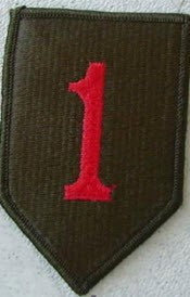 1ST BIG RED ONE INFANTRY DIVISION PATCH