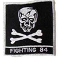 FIGHTING 84 NAVAL SQUADRON PATCH