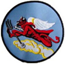 WW II TUSKEGEE ALL BLACK FIGHTER SQUADRON PATCH - 302ND FS
