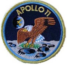 APOLLO 11 FIRST LUNAR LANDING PATCH