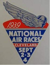 1939 NATIONAL AIR RACE DECAL