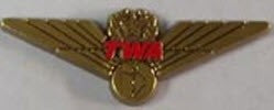 TWA JR. PILOT WINGS