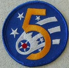 5TH AIR FORCE PATCH