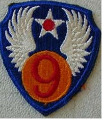 9TH AIR FORCE PATCH