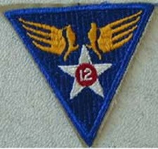 12TH AIR FORCE PATCH