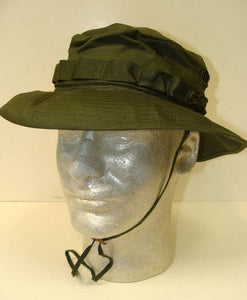 1969 US ARMY VIETNAM BOONIE HAT WITH INSECT NET MINT CONDITION
